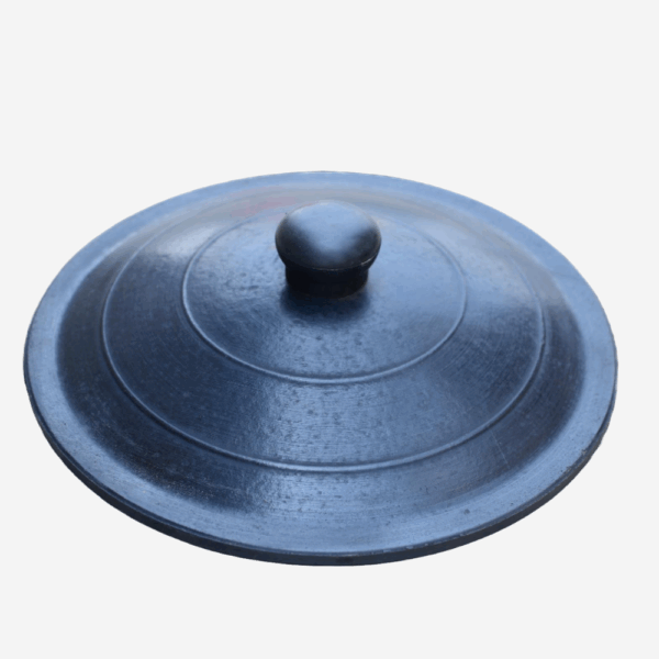 Handmade Terracotta Deep Burned Kadhai - Image 2