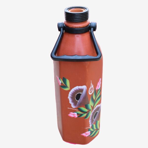 Handmade Clay Water Bottle – 1 L - Image 3