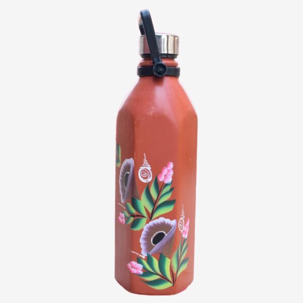 Handmade Clay Water Bottle – 1 L - Image 2
